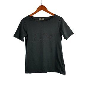 Joan Boyce Sport Black T-Shirt XS